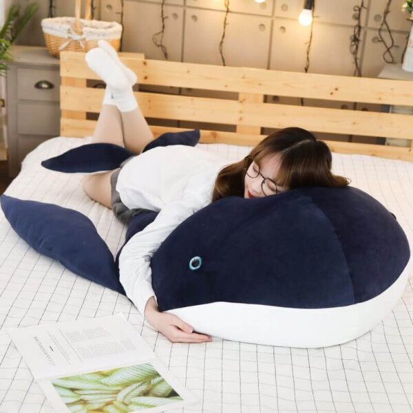 Big Whale Plush – kawaii aesthetic gift for adults