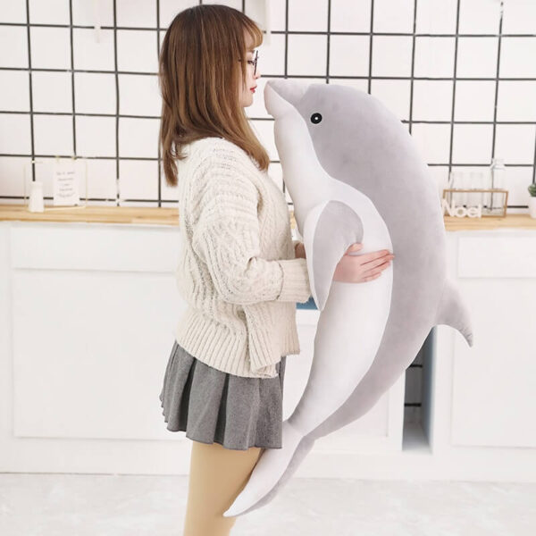 Cute Dolphin Plush Cute Dolphin Plush – kawaii aesthetic gift for adults