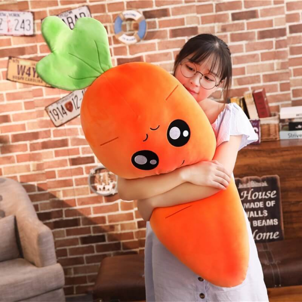 Big Eyed Carrot Plush