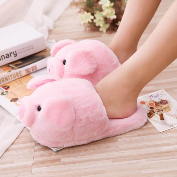 Cute Pig Plush Slippers Cute Pig Plush Slippers