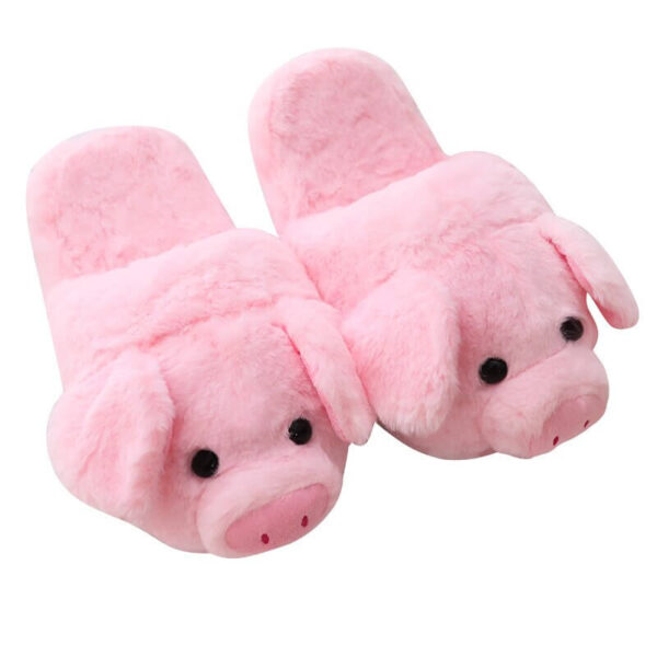 Cute Pig Plush Slippers Cute Pig Plush Slippers