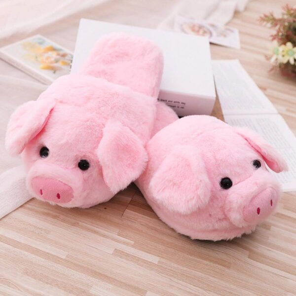 Cute Pig Plush Slippers Cute Pig Plush Slippers