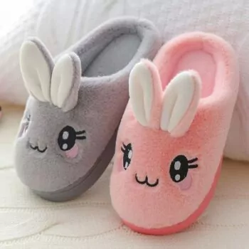 Cute Rabbit Plush Slippers