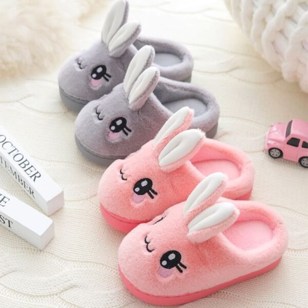Cute Rabbit Plush Slippers