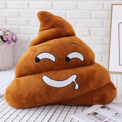 Multiple emotion of Poop Emoji stuffed pillow