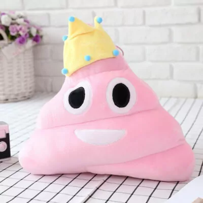 Multiple emotion of Poop Emoji stuffed pillow