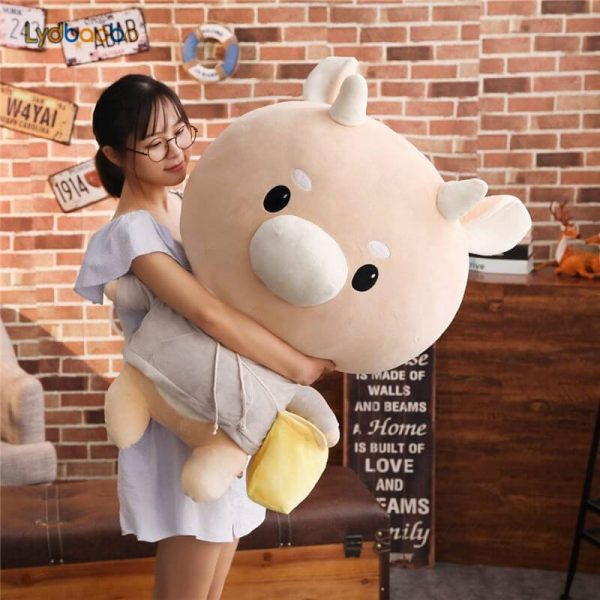 Secretary Kim Cow Plush - Kawaii Cow Plush Toy
