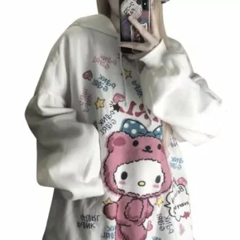 Kawaii Anime Winter Women Hoodie