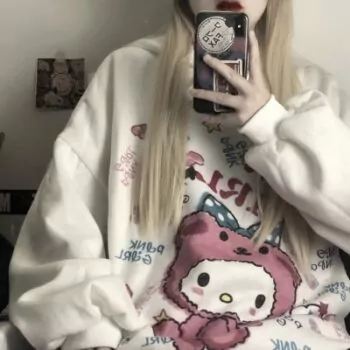 Kawaii Anime Winter Women Hoodie