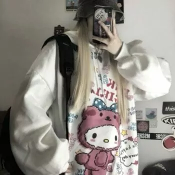 Kawaii Anime Winter Women Hoodie