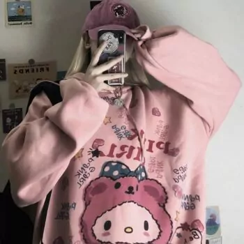 Kawaii Anime Winter Women Hoodie
