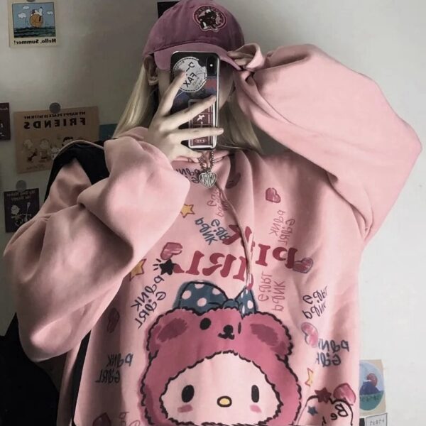 Kawaii Anime Winter Women Hoodie