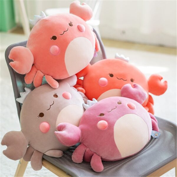 Giant Kawaii Crab Plush Pillow