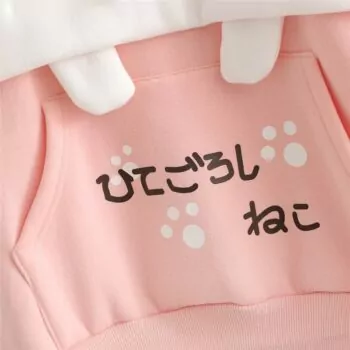 Harajuku Kawaii Cat Women Hoodies