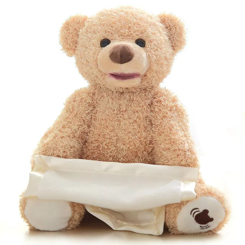 Peek-A-Boo Teddy Bear - Electric Plush Bear, China