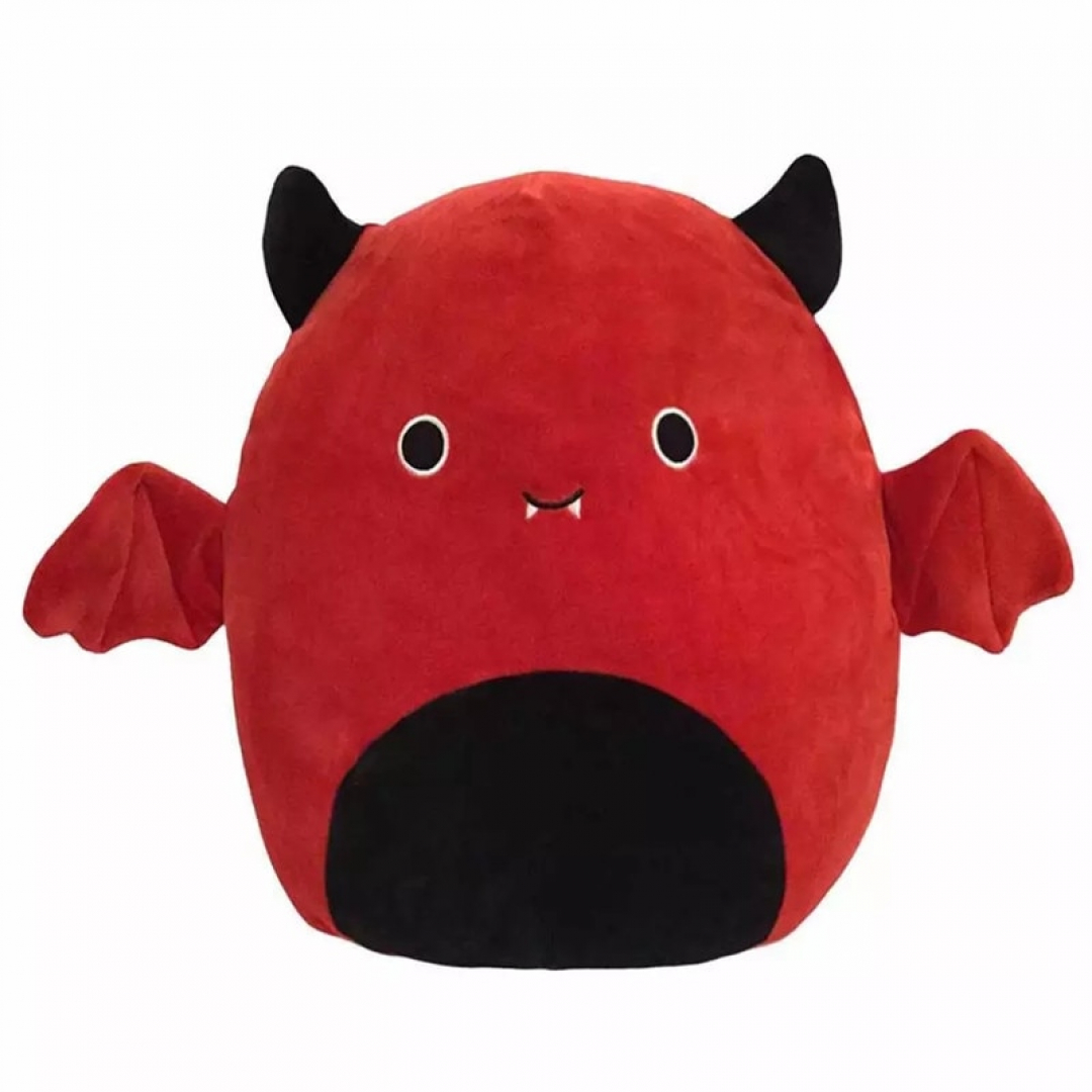 front of red Cute Bat Plush