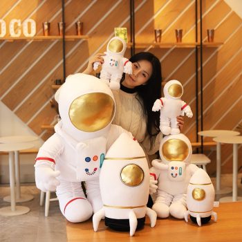 Astronaut and Spaceship Plush