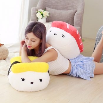 Kawaii Japanese Sushi Plush Pillow (40cm)