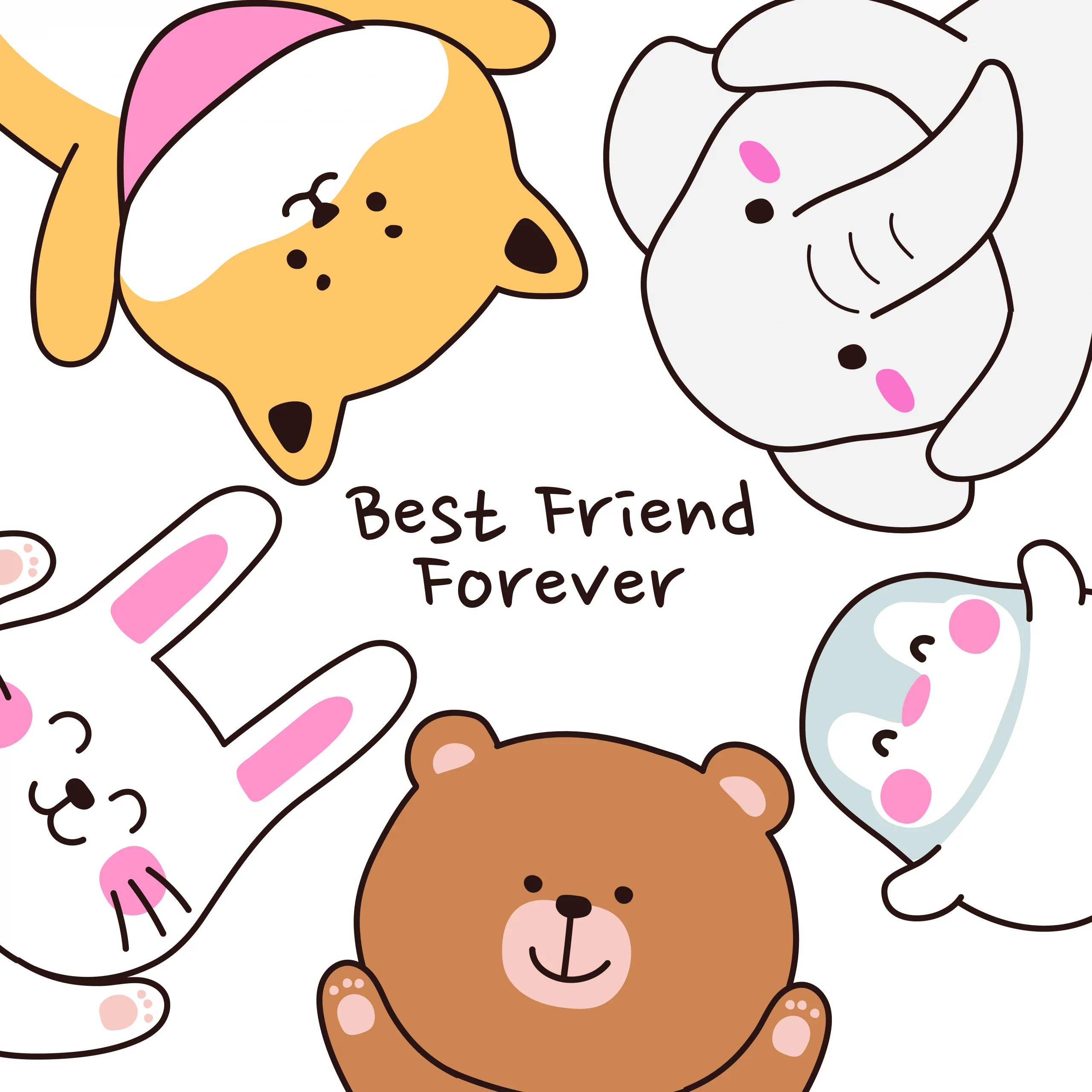Kawaii Stuffed Animals is your best friend forever