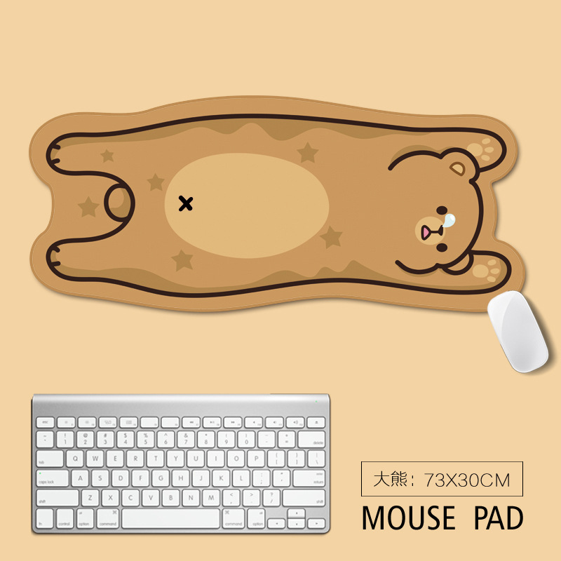 Kawaii Mouse Pad - Big Brown Bear