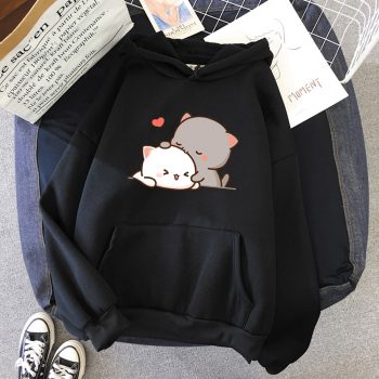 Mochi Mochi Peach Cat Hoodie