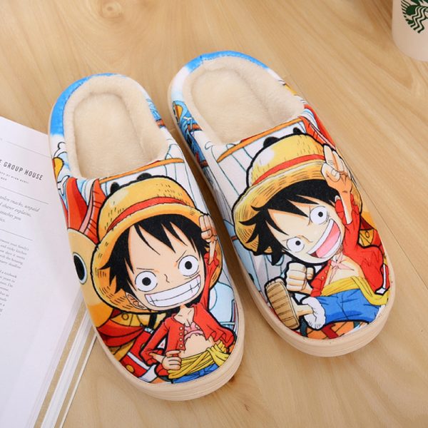 Kawaii Onepiece Anime Slippers