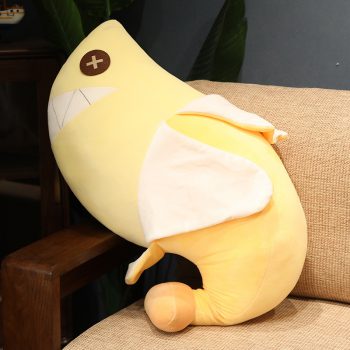 Funny Kawaii Banana Shark Plush