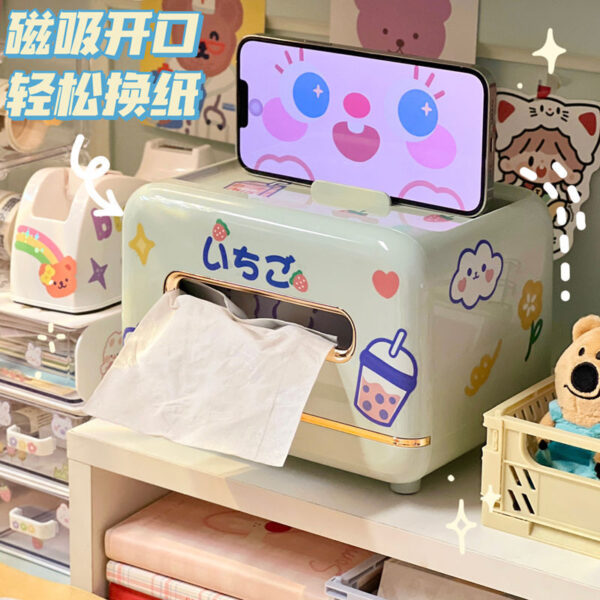 Japanese Style Kawaii Cartoon Tissue Box