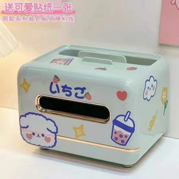 Japanese Style Kawaii Cartoon Tissue Box