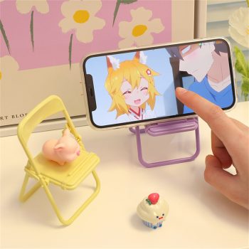 Kawaii Chair Desktop Display Stand Phone Holder