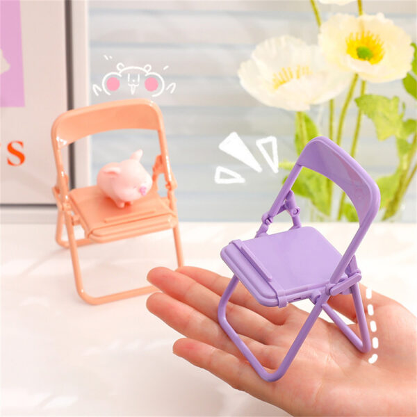 Kawaii Chair Desktop Display Stand Phone Holder Kawaii Chair Desktop Display Stand Phone Holder