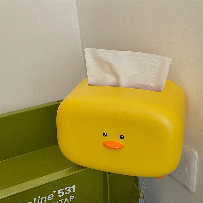 Kawaii Duck Tissue Box