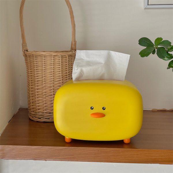 Kawaii Duck Tissue Box