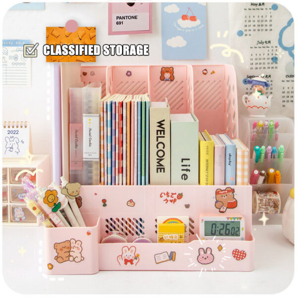 Kawaii File Tray Desk Organizer Kawaii File Tray Desk Organizer