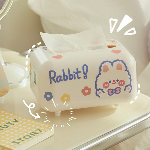 Shop Kawaii Rabbit Tissue Box – My Heart Teddy