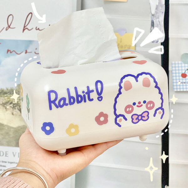 Kawaii Rabbit Tissue Box