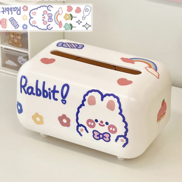 Kawaii Rabbit Tissue Box – My Heart Teddy
