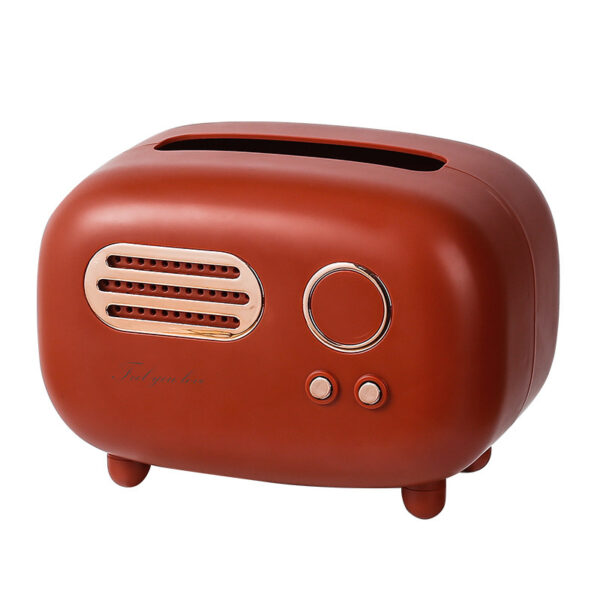 Kawaii Retro Radio Tissue Box