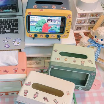 Kawaii TV Tissue Box