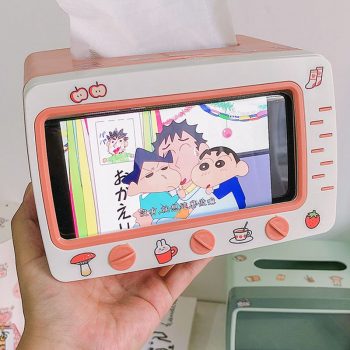 Kawaii TV Tissue Box