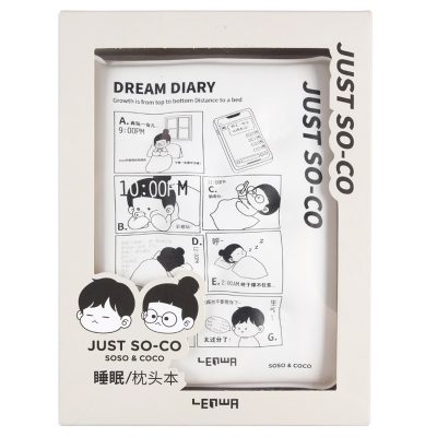 Black and White Kawaii Student Notebook