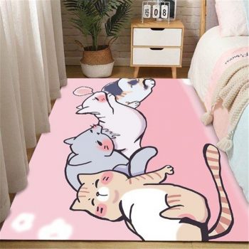 Cartoon Design Cute Animals Floor Mat