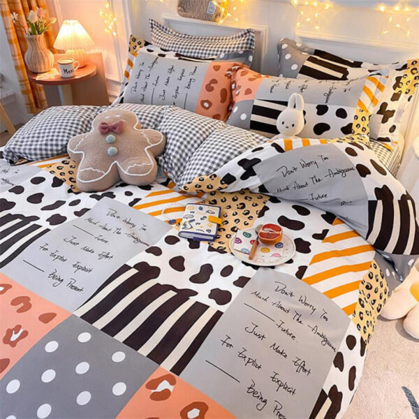 Colorful Design Kawaii Bedding Set Colorful Design Kawaii Bedding Set