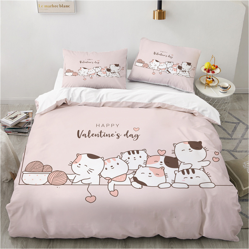 Cute Cartoon Animals Bedding Set