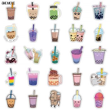 Kawaii Boba Tea Stickers
