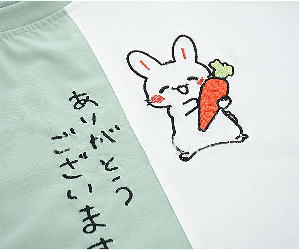 Kawaii Japanese Rabbit Women T Shirt Kawaii Japanese Rabbit Women T Shirt