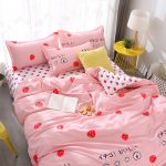 Kawaii Strawberry Bed Set