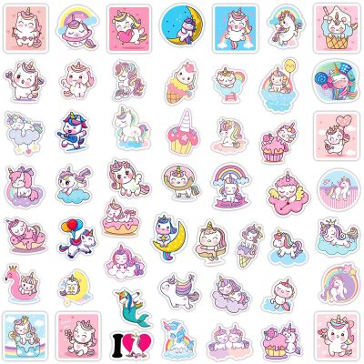 Kawaii Unicorn Stickers – My Heart Teddy