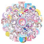 Kawaii Unicorn Stickers