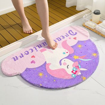 Non-Slip Kawaii Unicorn Doormat